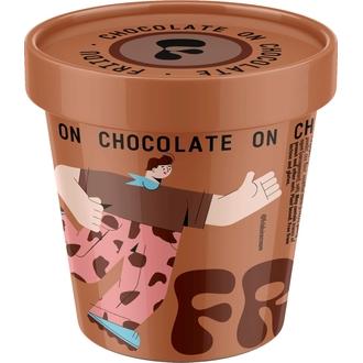 Friidu jäätelö Chocolate on Chocolate 470ml/320g kalorit ja ravintosisältö - 227 kcal