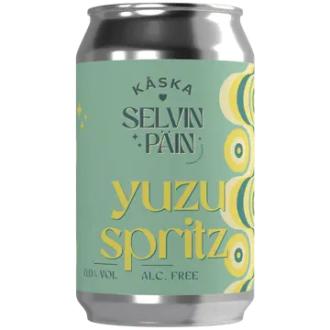 Selvin Päin & Kåska Yuzu Spritz 0,0% 330ml kalorit ja ravintosisältö - 30 kcal