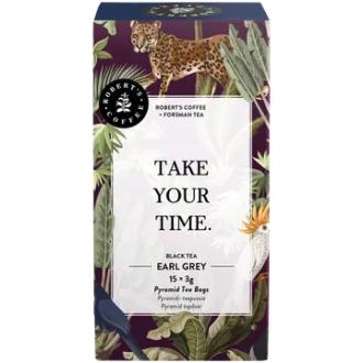 Robert's Coffee x Forsman tea Earl Grey maustettu musta tee 15x3g kalorit ja ravintosisältö - 0 kcal