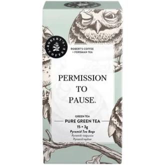 Robert's Coffee x Forsman tea Pure Green Tea Vihreä maustamaton tee 15x3g kalorit ja ravintosisältö - 0 kcal