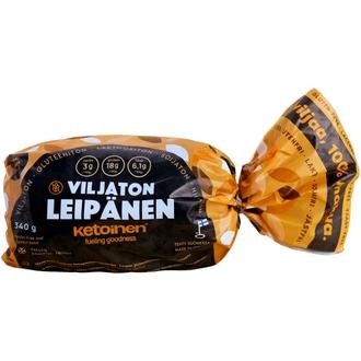 Ketoinen Viljaton leipänen 340g kalorit ja ravintosisältö - 290 kcal