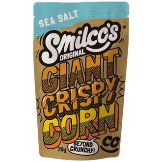 Smilco's Original Giant Crispy Corn Sea Salt 70G kalorit ja ravintosisältö - 431 kcal