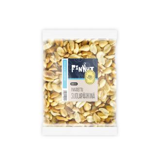 Finnut Paahdettu suolapähkinä 300g kalorit ja ravintosisältö
