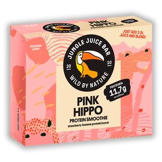 Jungle Juice Bar Pink Hippo smoothie mix 250 g kalorit ja ravintosisältö - 75 kcal