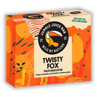 Jungle Juice Bar Twisty Fox smoothie mix 250 g kalorit ja ravintosisältö - 66 kcal