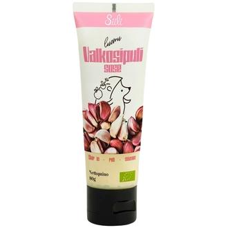 Siili Luomu Valkosipulisose 80 g
Tuore hienonnettu valkosipuli, johon sekoitettu luomuöljyä sekä Välimeren sitruunamehua. kalorit ja ravintosisältö