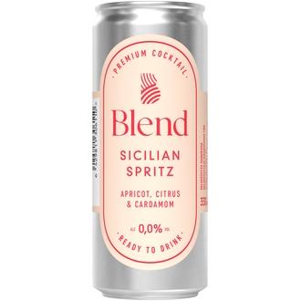 Blend Sicilian Spritz 0,0% Cocktail 330ml kalorit ja ravintosisältö - 35 kcal