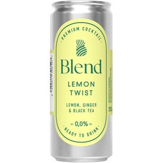 Blend Lemon Twist 0,0% Cocktail 330ml kalorit ja ravintosisältö - 36 kcal