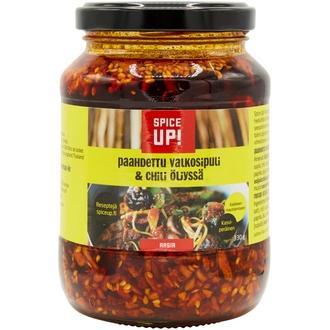 Spice Up! Paahdettu valkosipuli & chili öljyssä 330g kalorit ja ravintosisältö - 598 kcal