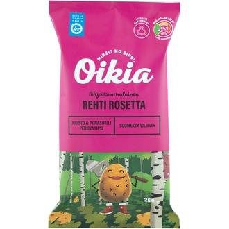 Oikia Rehti Rosetta perunalastut 250g kalorit ja ravintosisältö - 544 kcal