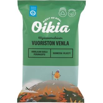 Oikia Vuoriston Venla Perunalastu 350g kalorit ja ravintosisältö - 545 kcal