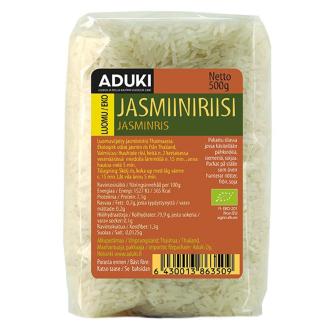 Aduki Jasmiiniriisi, valkoinen 500g luomu kalorit ja ravintosisältö - 365 kcal