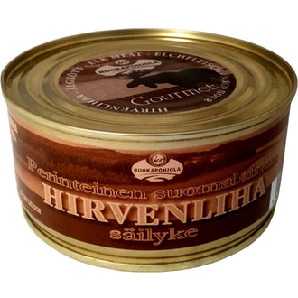 Ruokapohjola Hirvenlihasäilyke 300g kalorit ja ravintosisältö - 189 kcal