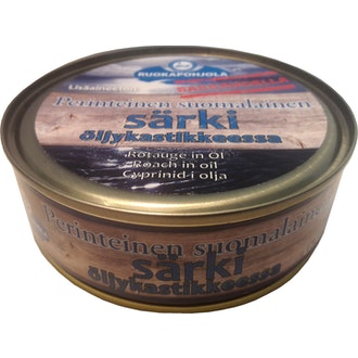 Ruokapohjola Särki öljykastikkeessa 210/170g perinteinen suomalainen kalorit ja ravintosisältö - 176 kcal