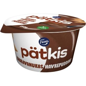 Fazer Pätkis Kauravanukas, Kaurapohjainen mintunmakuinen kaakaovanukas 150 g kalorit ja ravintosisältö - 106 kcal