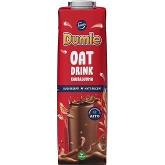 Fazer Dumle kaurajuoma 1L, Toffeenmakuinen kaakaokaurajuoma kalorit ja ravintosisältö - 73 kcal