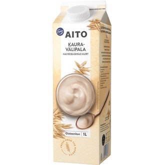Fazer Aito maustamaton kauravälipala 1l gluteeniton kalorit ja ravintosisältö