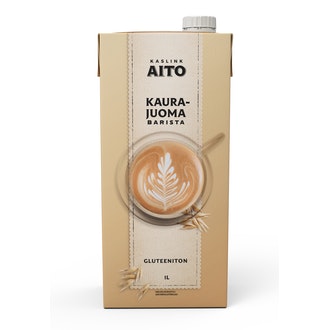 Fazer Aito kaurajuoma Barista 1l kalorit ja ravintosisältö