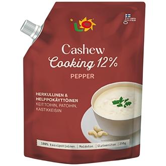 Ilo Cashew Cooking pepper 250g kalorit ja ravintosisältö