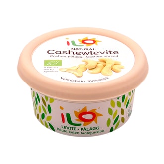ILO Cashewlevite naturel 150g kalorit ja ravintosisältö - 223 kcal