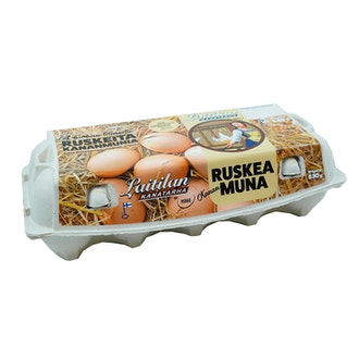 Laitilan Kanatarha ruskeita kananmunia ML10 630g kalorit ja ravintosisältö