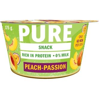 Pure Snack Peach-Passion 175g kalorit ja ravintosisältö - 62 kcal