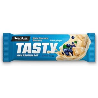 Sportlife Nutrition Tasty 35G Valkosuklaa Mustikka Proteiinipatukka kalorit ja ravintosisältö - 396 kcal