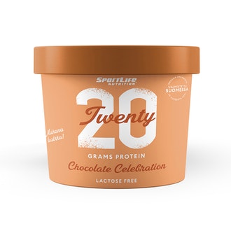 Twenty Protein jäätelö 200ml suklaa kalorit ja ravintosisältö - 256 kcal