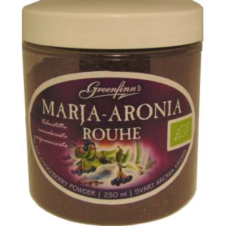 GreenFinn's Marja-aronia rouhe luomu kalorit ja ravintosisältö - 370 kcal