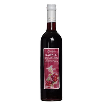 GreenFinn's Karpalo 100% täysmehu 0,5l kalorit ja ravintosisältö - 63 kcal