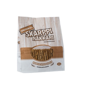Skarppi näkkileipä 200g original kalorit ja ravintosisältö