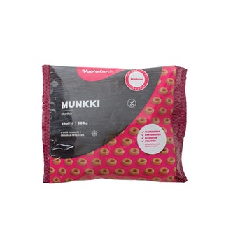 Vuohelan 4kpl/200g Munkki gluteeniton,pakaste kalorit ja ravintosisältö