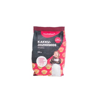 Vuohelan kakkujauhoseos 600g gluteeniton kalorit ja ravintosisältö