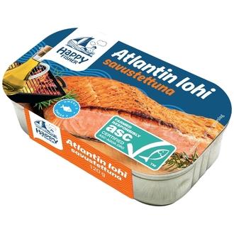 Happy Fisher Atlantin lohi savustettuna ASC 120g kalorit ja ravintosisältö - 385 kcal