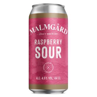 Malmgård Raspberry Sour olut 4,5% 0,44l kalorit ja ravintosisältö - 41 kcal