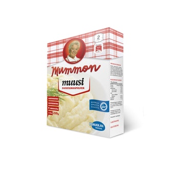 Mummon muusi perunamuusijauhe 210g kalorit ja ravintosisältö - 340 kcal