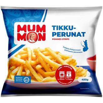 Mummon 450 g Tikkuperunat, pakaste kalorit ja ravintosisältö