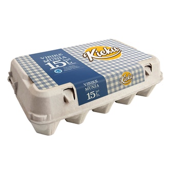 Kieku virike kananmuna 1020g L15 kalorit ja ravintosisältö - 143 kcal