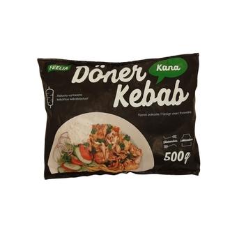 Feelia Vartaasta Leikattu Kanakebab 500G kalorit ja ravintosisältö - 198 kcal