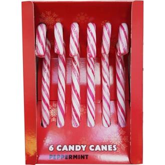 Prix Candy Canes karkkikeppit kova piparminttumakeinen 6 kpl/rasia 84g kalorit ja ravintosisältö