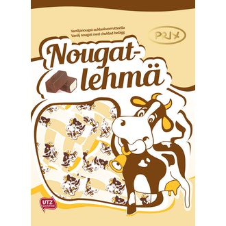 Prix nougatlehmä 165g suklaakuorrute kalorit ja ravintosisältö - 445 kcal