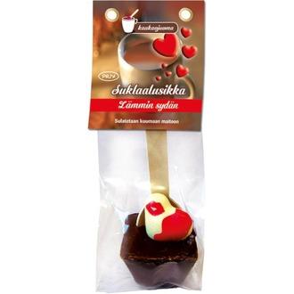 PRIX Lämmin Sydänmaitosuklaalusikka 45g kalorit ja ravintosisältö - 568 kcal