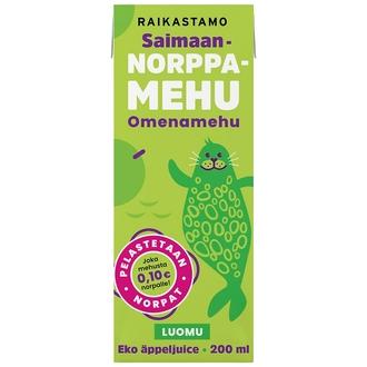 Raikastamo Saimaannorpan Luomu Omenapillimehu 200ml kalorit ja ravintosisältö - 43 kcal