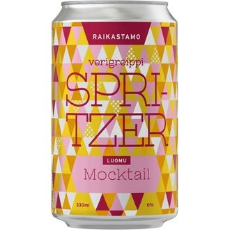 Raikastamo Luomu Verigreippi Spritzer 330Ml kalorit ja ravintosisältö