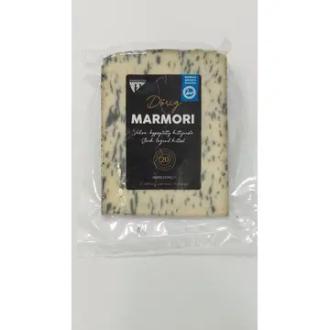Herkkujuustola Marmori, voimakas, kypsytetty, tuhkalla marmoroitu kittikuorinen pala 150g kalorit ja ravintosisältö - 385 kcal