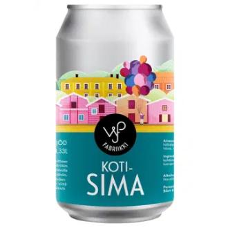 Wanhan Porvoon Fabriikki Kotisima 0,33l kalorit ja ravintosisältö - 39 kcal