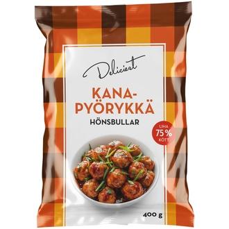 Deliciest Kanapyörykkä 400 g pakaste kalorit ja ravintosisältö