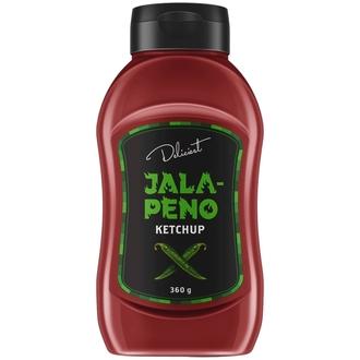 Deliciest Tomaattiketsuppi jalapeno 360 g kalorit ja ravintosisältö - 90 kcal