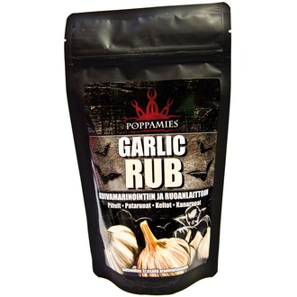 Poppamies Garlic Rub kuivamarinadi 200g kalorit ja ravintosisältö - 267 kcal