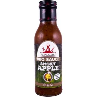 Poppamies BBQ Sauce Smoky Apple grillikastike 410g kalorit ja ravintosisältö - 170 kcal